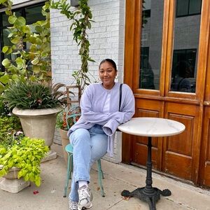 Djerf Avenue Light Grey Knit Cardigan